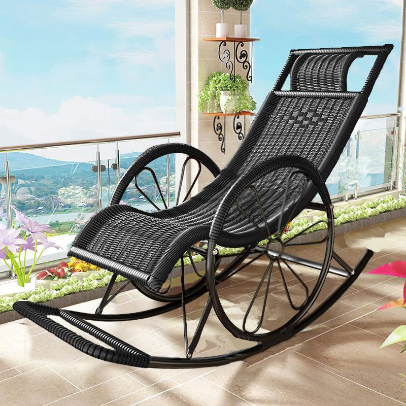 Modern Style Lounge Leisure Lazy Sofa Chair Family Rocking Chair for Balcony