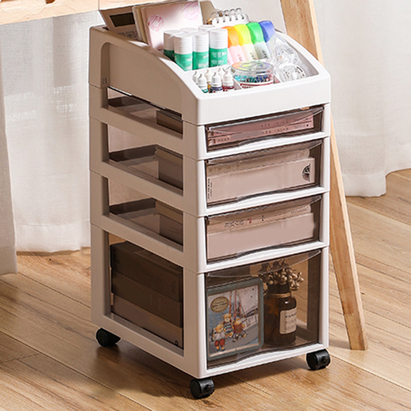 Modern Plastic Drawers File Cabinet Storage File Cabinet for Office