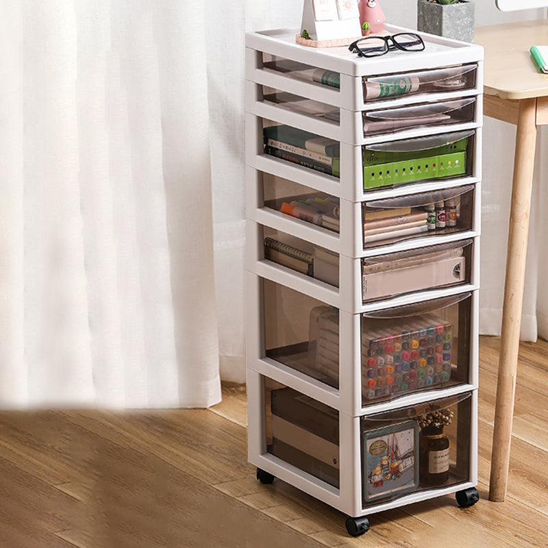 Modern Plastic Drawers File Cabinet Storage File Cabinet for Office