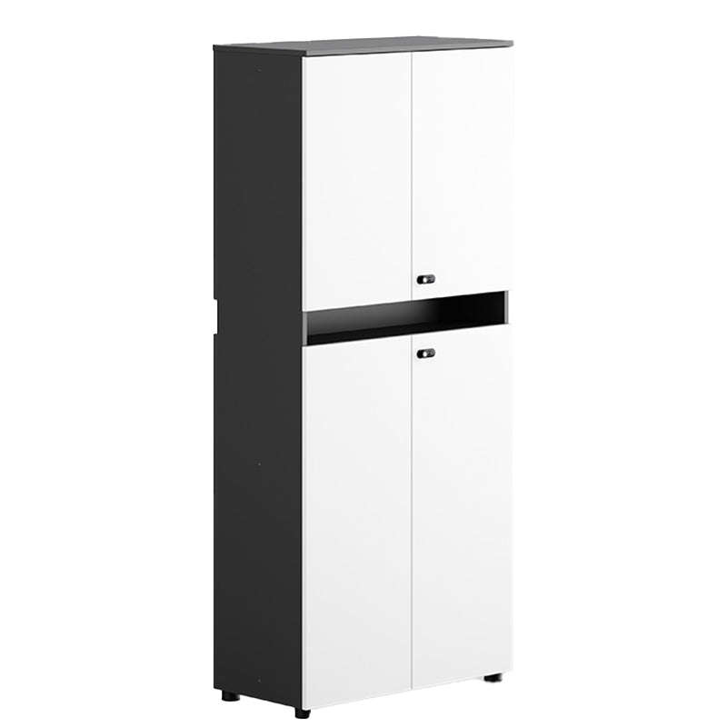 Contemporary Wooden File Cabinet Storage Shelves Filing Cabinet