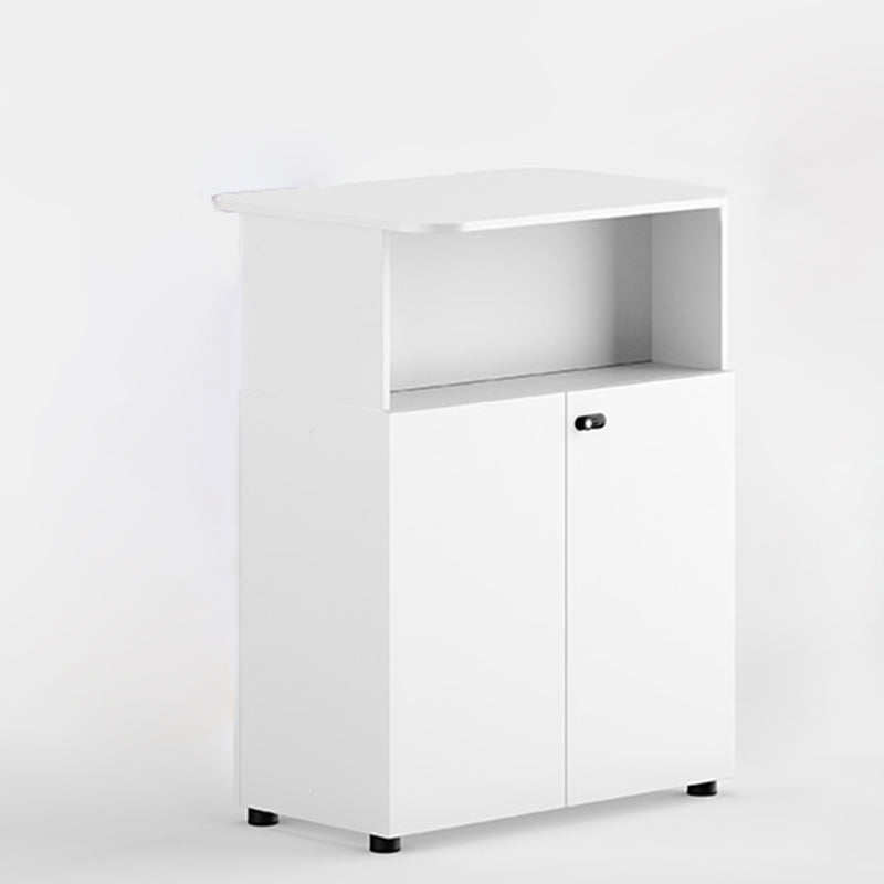 Contemporary Wooden File Cabinet Storage Shelves Filing Cabinet