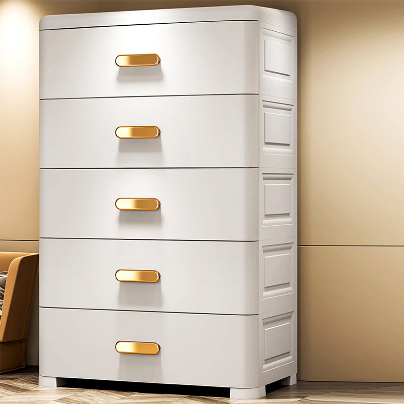 Bedroom Storage Cabinet Modern Plastic Drawers Wardrobe Cabinet
