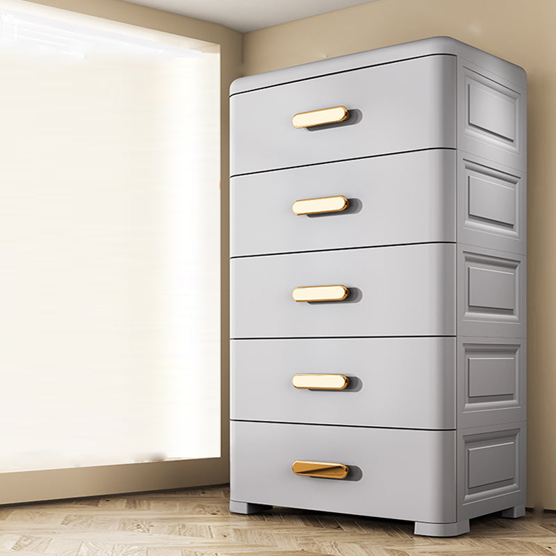Bedroom Storage Cabinet Modern Plastic Drawers Wardrobe Cabinet