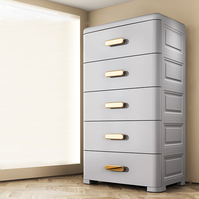 Bedroom Storage Cabinet Modern Plastic Drawers Wardrobe Cabinet