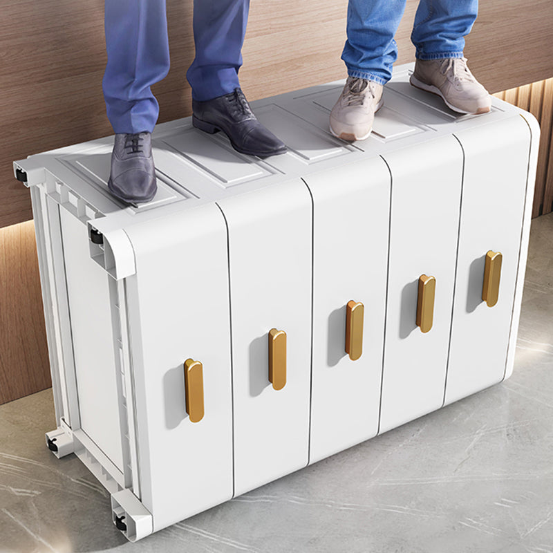 Bedroom Storage Cabinet Modern Plastic Drawers Wardrobe Cabinet