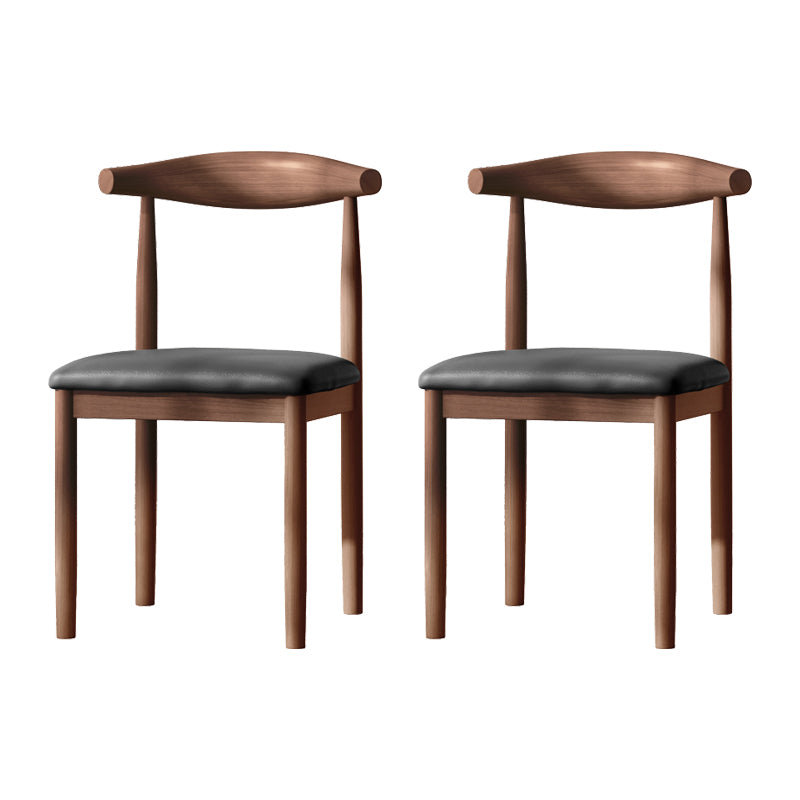 Contemporary Metal Chair Open Back Dining Side Chair for Dinning Room