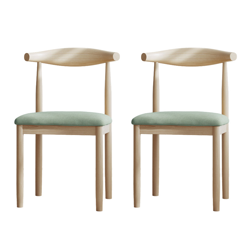 Contemporary Metal Chair Open Back Dining Side Chair for Dinning Room
