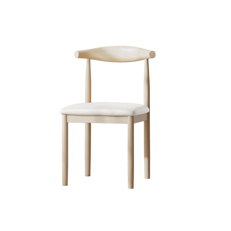 Contemporary Metal Chair Open Back Dining Side Chair for Dinning Room