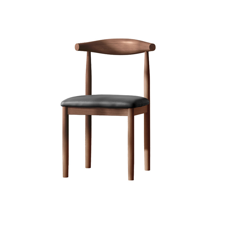 Contemporary Metal Chair Open Back Dining Side Chair for Dinning Room
