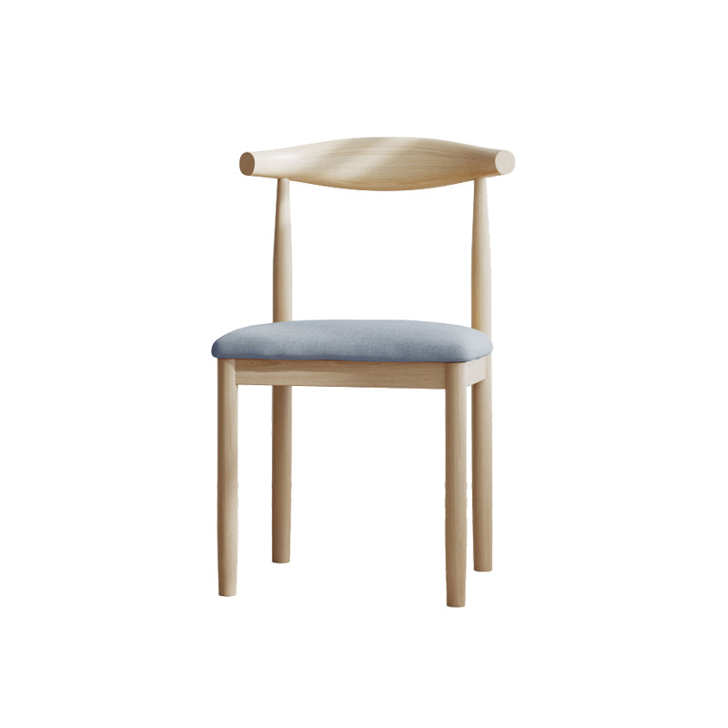 Contemporary Metal Chair Open Back Dining Side Chair for Dinning Room