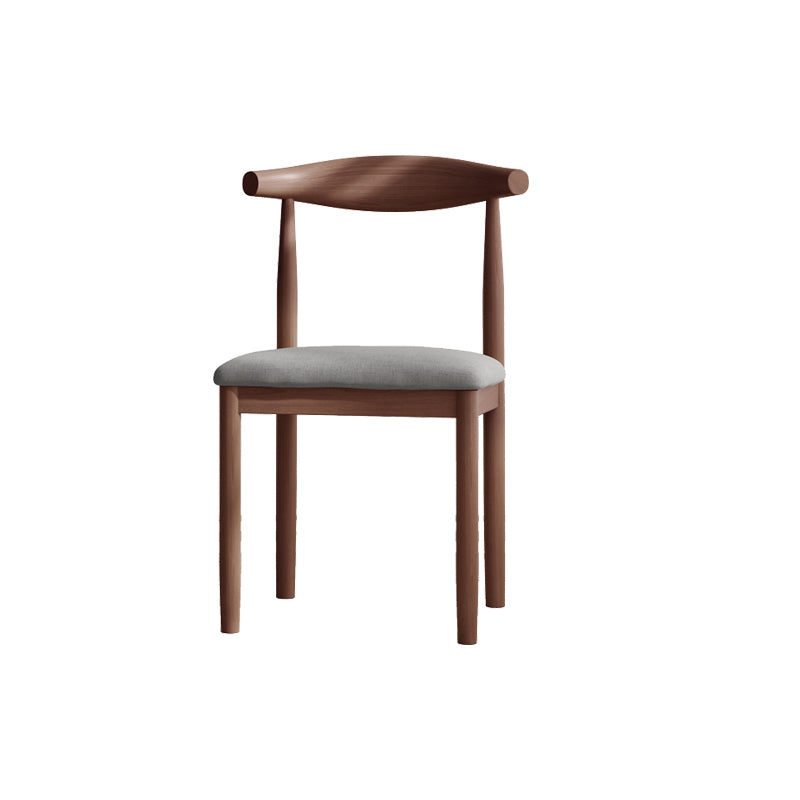 Contemporary Metal Chair Open Back Dining Side Chair for Dinning Room