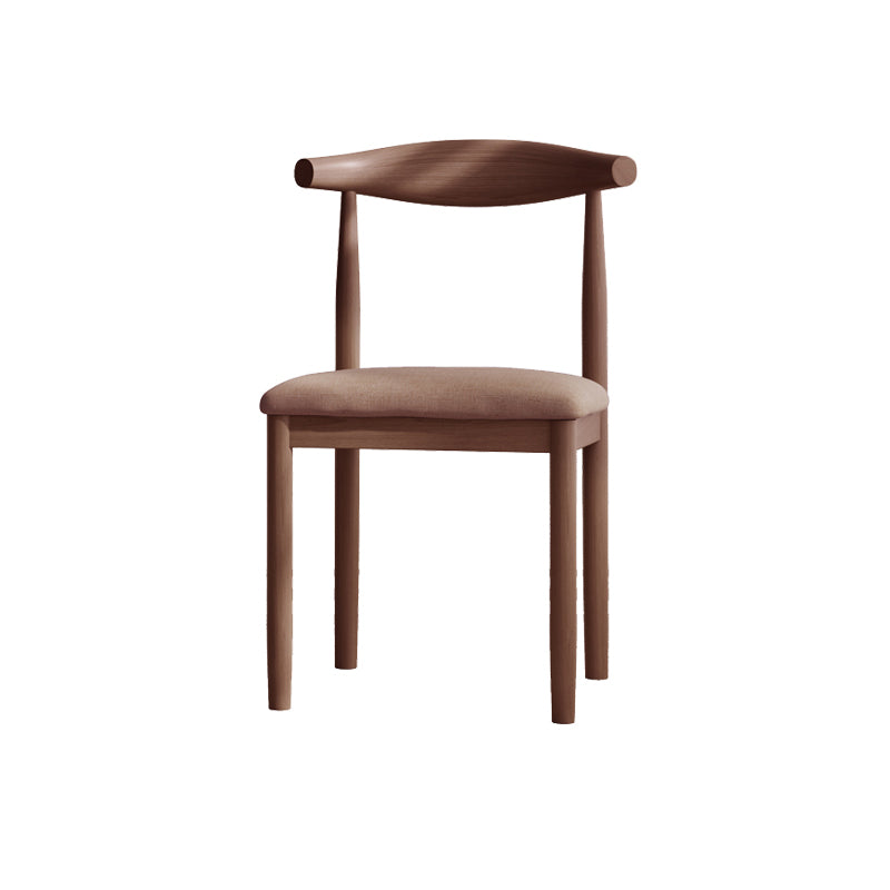 Contemporary Metal Chair Open Back Dining Side Chair for Dinning Room