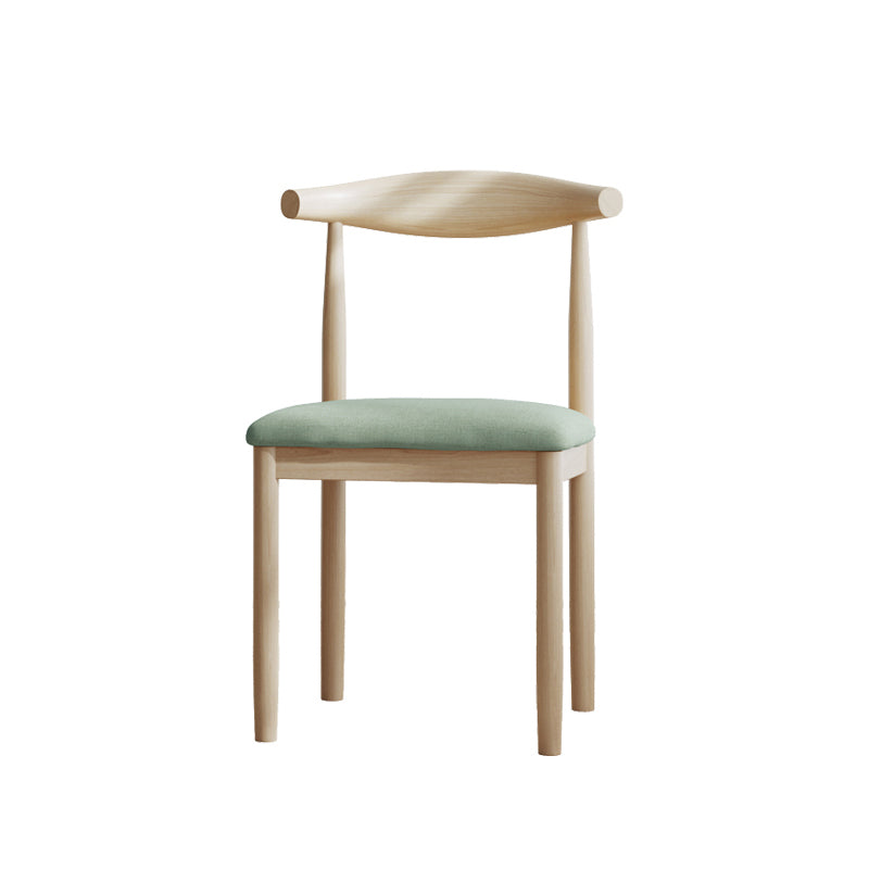 Contemporary Metal Chair Open Back Dining Side Chair for Dinning Room