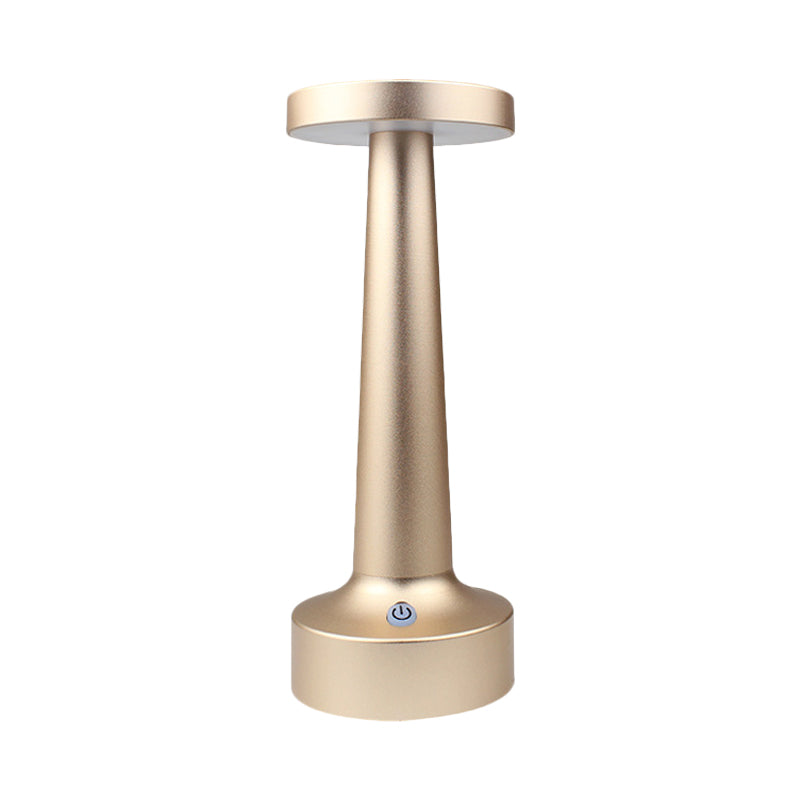 Círculo de comedor de comedor Luz de modernismo Modernismo Metálico Lámpara de escritorio LED impermeable en negro/plata/oro