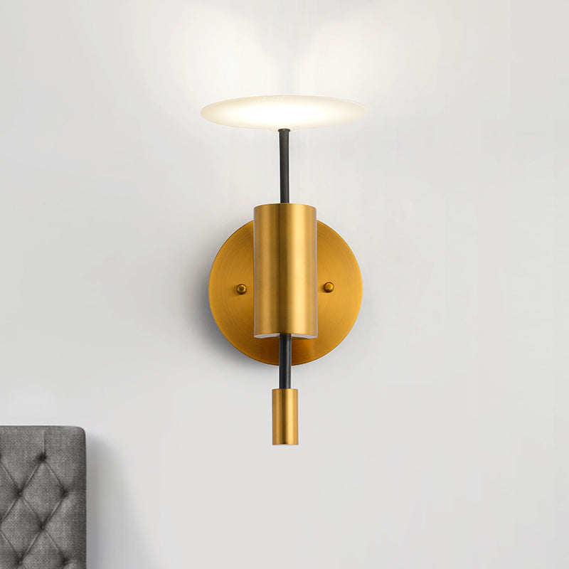 Light a parete a parete in ottone Light Postmodern 1-Bulb Metal LECCE LAMPCE CON TOP TOP