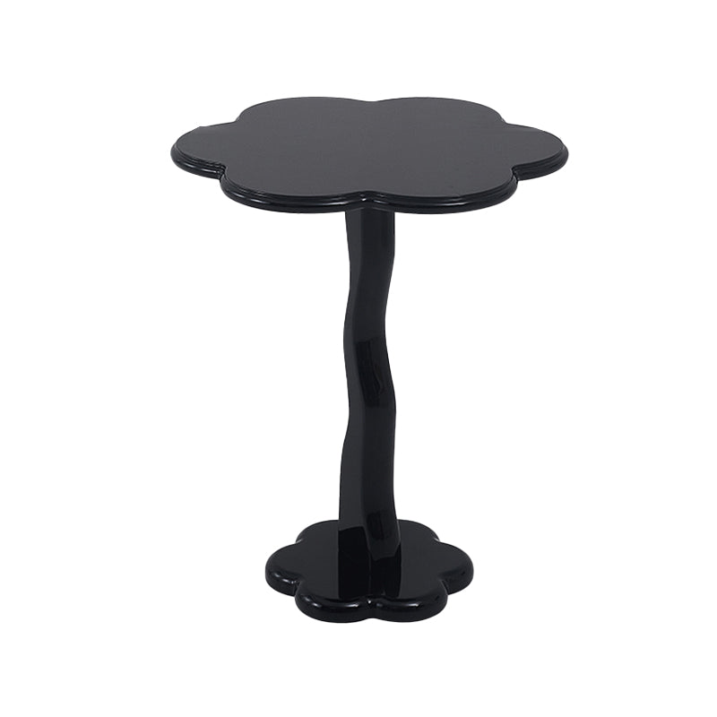 Modern Style Colored Irregular Side Table Wood End Table Set