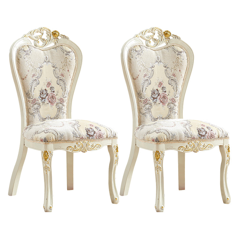 Indoor Dining Arm Chair Wood Frame Upholstered Dining Chair for Dining Room