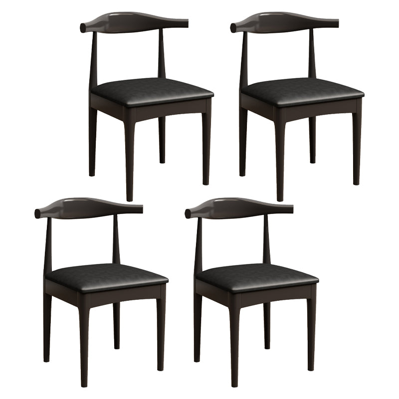 Modern Style Chair Wood Open Back Dining Room Chair for Dining Room