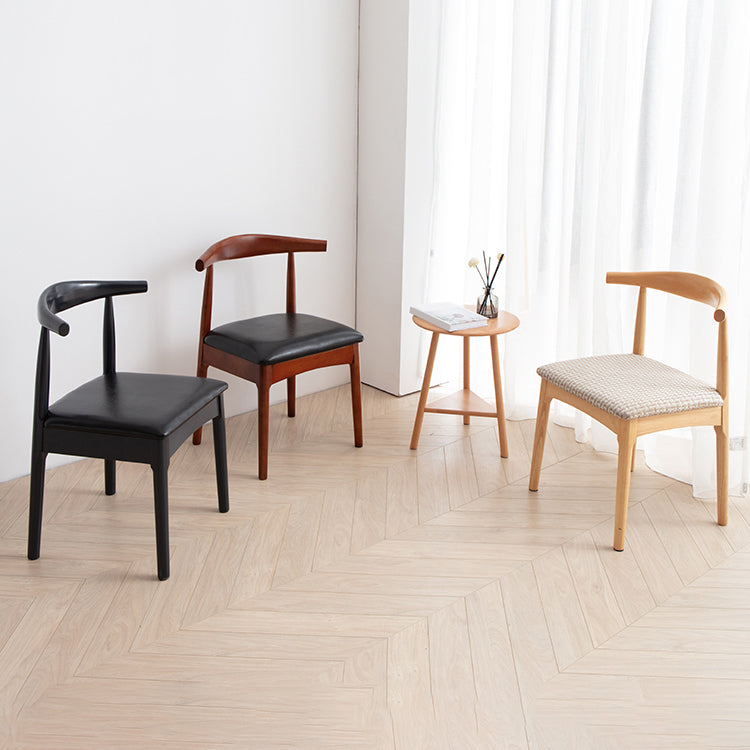Modern Style Chair Wood Open Back Dining Room Chair for Dining Room