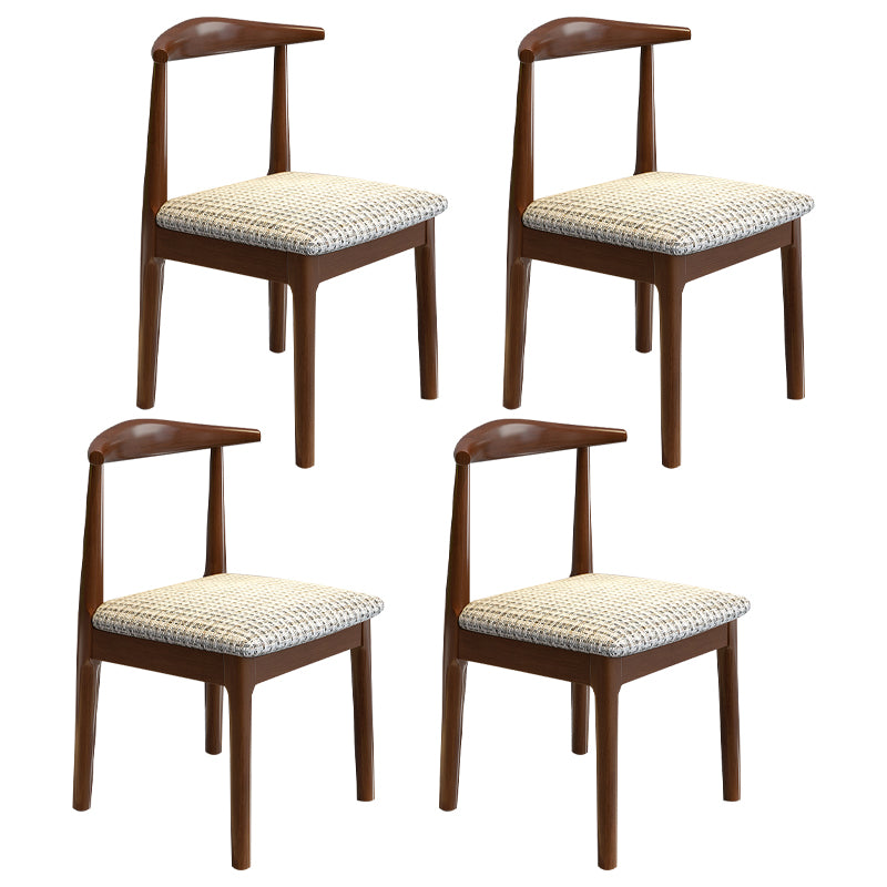 Modern Style Chair Wood Open Back Dining Room Chair for Dining Room
