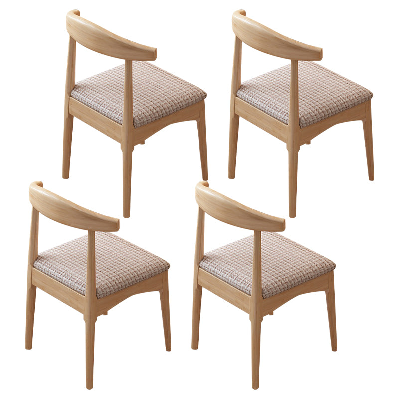 Modern Style Chair Wood Open Back Dining Room Chair for Dining Room