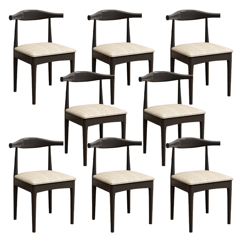 Modern Style Chair Wood Open Back Dining Room Chair for Dining Room