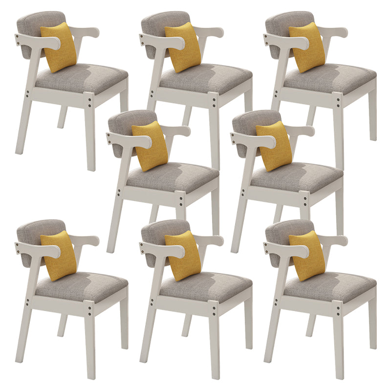 Modern Style Chair Wood Open Back Dining Room Chair for Dining Room