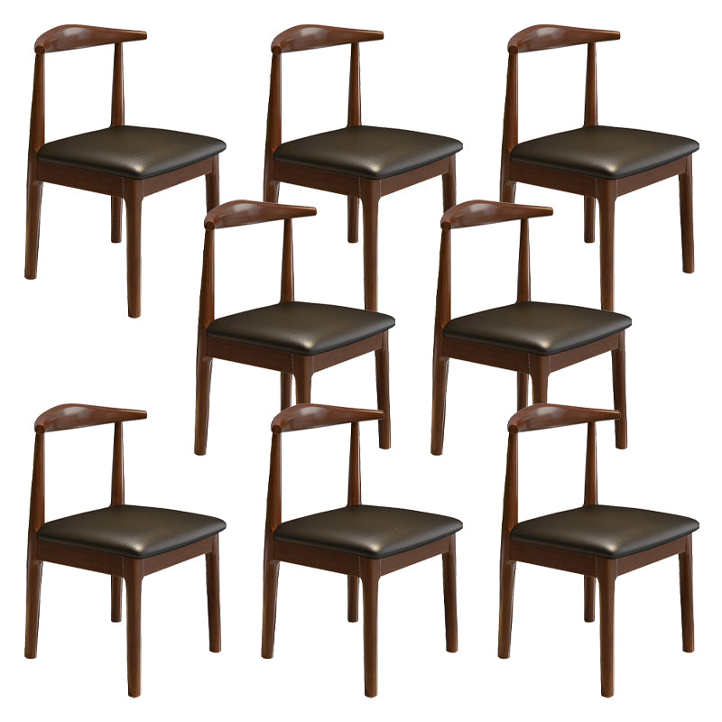 Modern Style Chair Wood Open Back Dining Room Chair for Dining Room