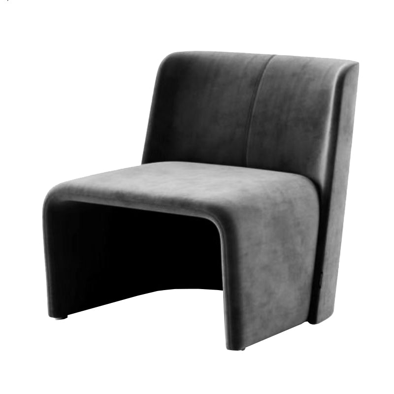 Modern Style Dining Chair Velvet Parsons Side Chair for Living Room