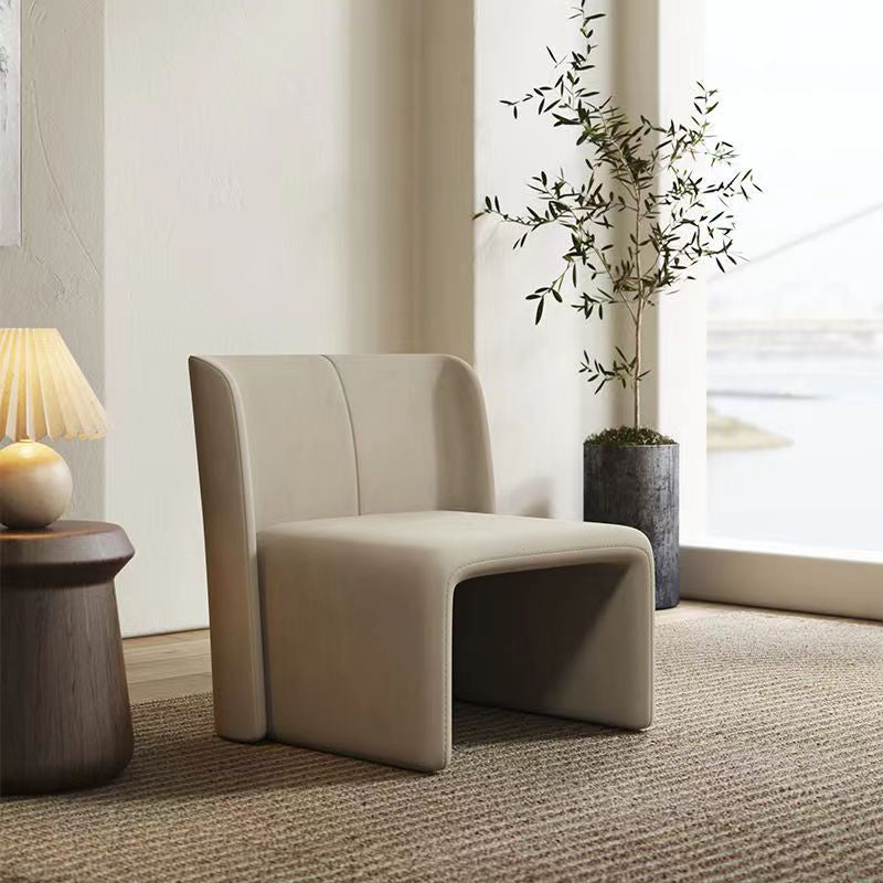 Modern Style Dining Chair Velvet Parsons Side Chair for Living Room