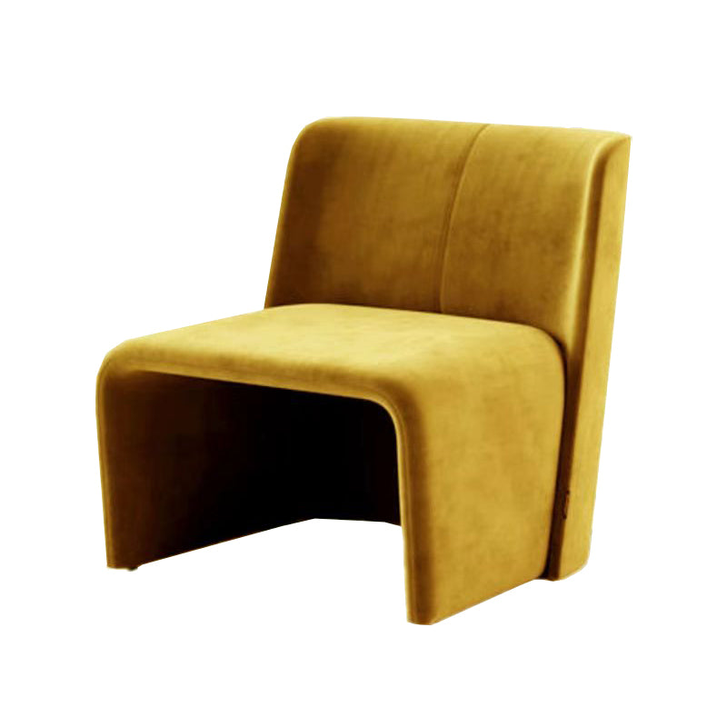 Modern Style Dining Chair Velvet Parsons Side Chair for Living Room