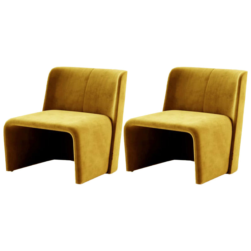 Modern Style Dining Chair Velvet Parsons Side Chair for Living Room