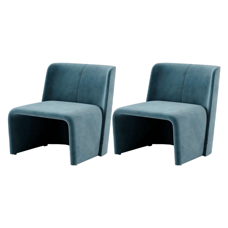 Modern Style Dining Chair Velvet Parsons Side Chair for Living Room
