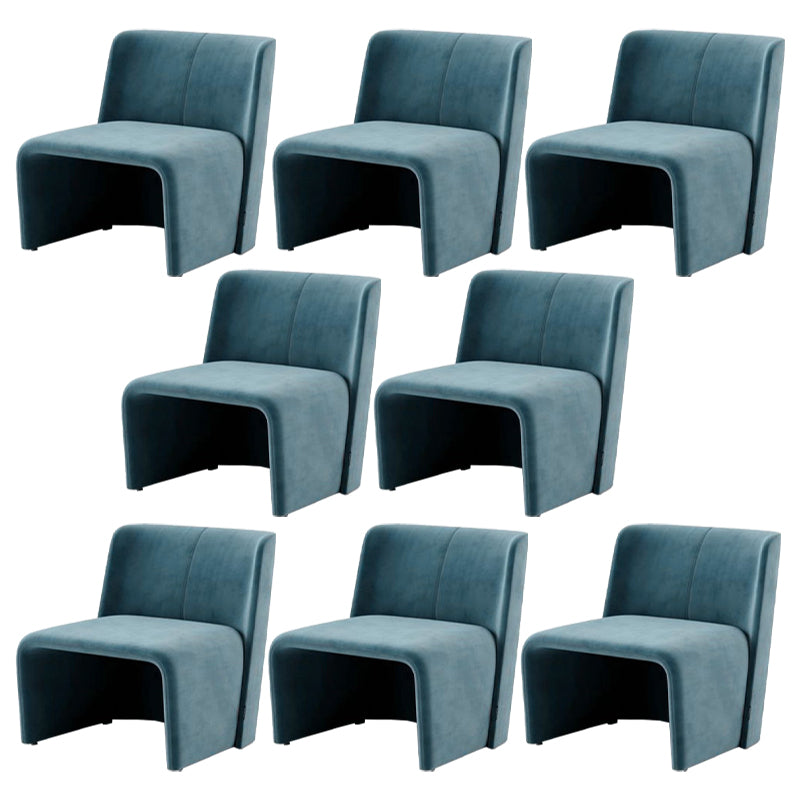 Modern Style Dining Chair Velvet Parsons Side Chair for Living Room