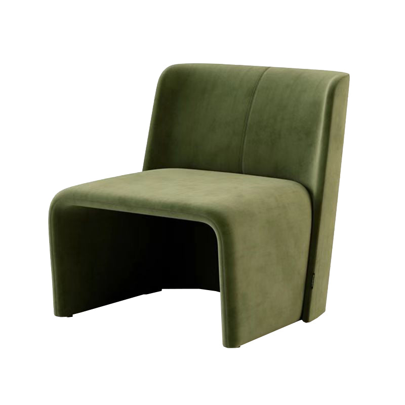 Modern Style Dining Chair Velvet Parsons Side Chair for Living Room
