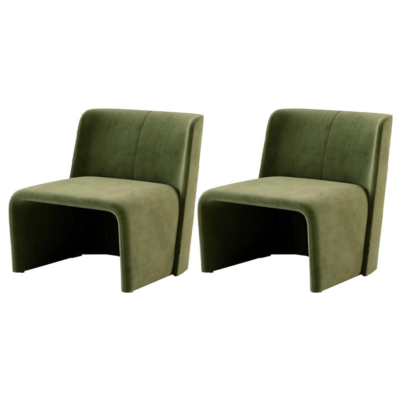 Modern Style Dining Chair Velvet Parsons Side Chair for Living Room