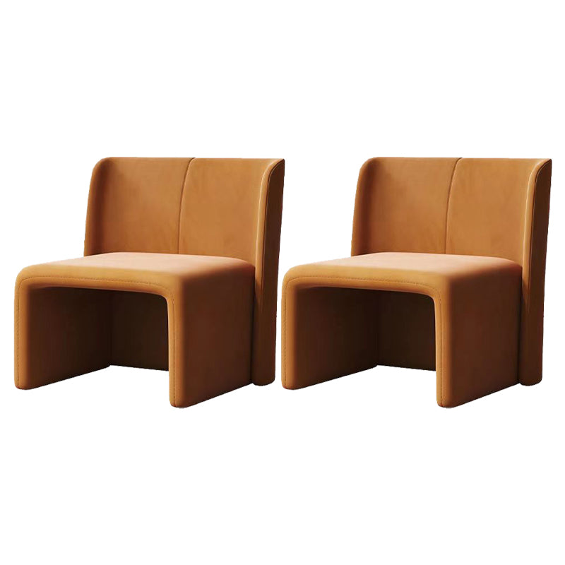 Modern Style Dining Chair Velvet Parsons Side Chair for Living Room