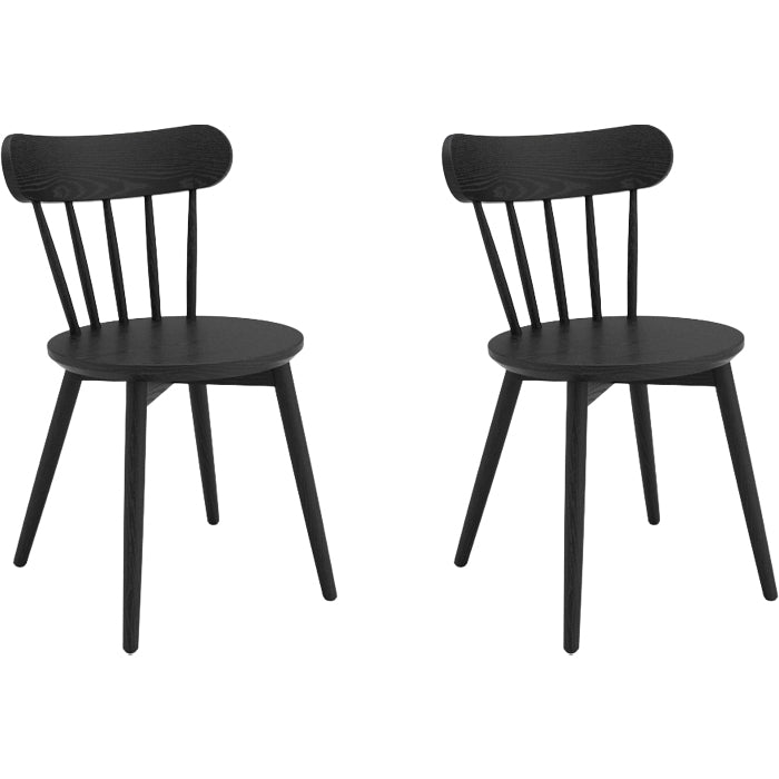 Contemporary Solid Wood Windsor Dining Chair for Dining Room