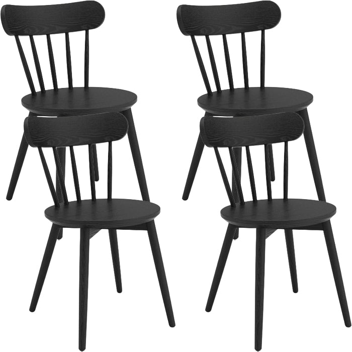 Contemporary Solid Wood Windsor Dining Chair for Dining Room