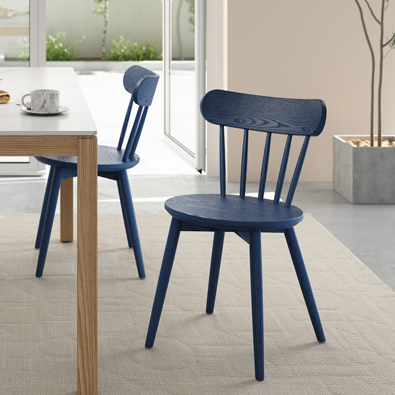 Contemporary Solid Wood Windsor Dining Chair for Dining Room