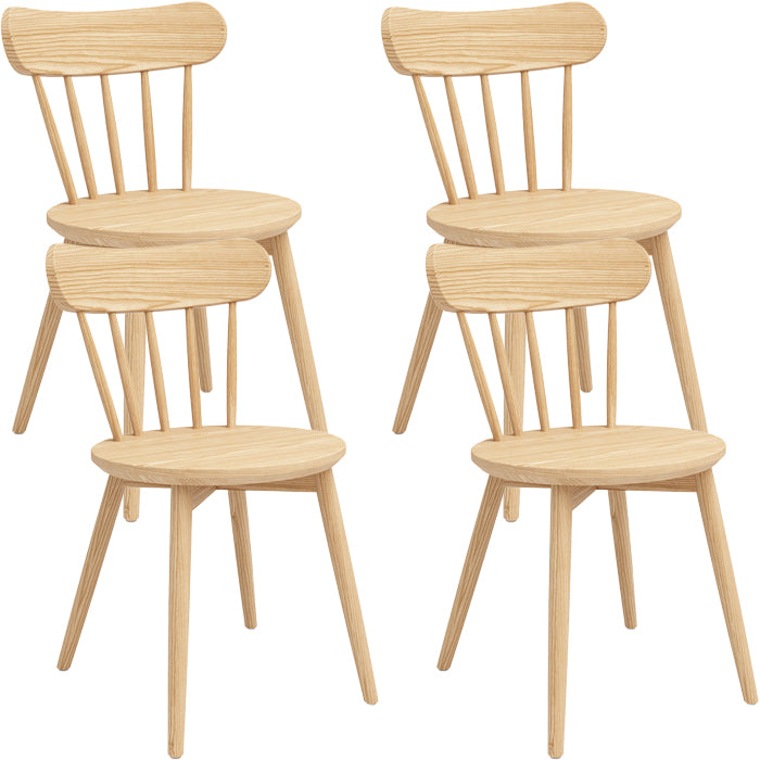 Contemporary Solid Wood Windsor Dining Chair for Dining Room