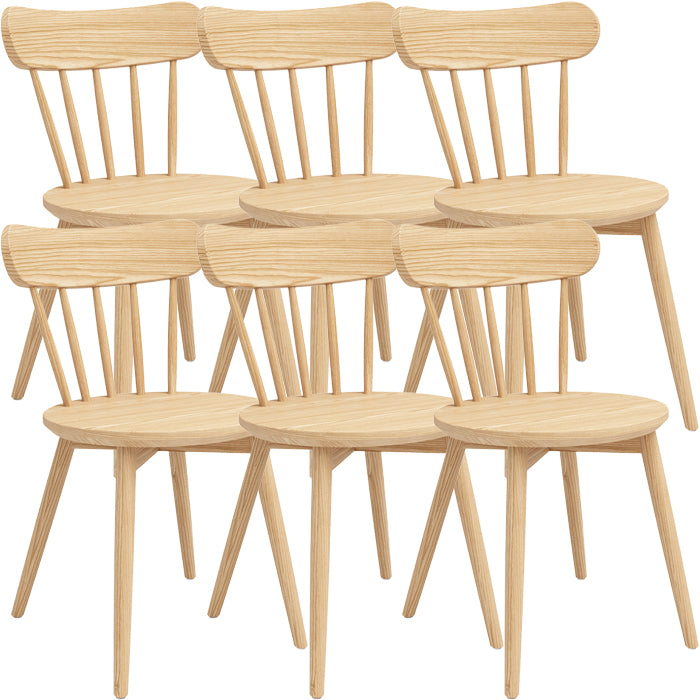 Contemporary Solid Wood Windsor Dining Chair for Dining Room