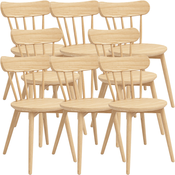 Contemporary Solid Wood Windsor Dining Chair for Dining Room