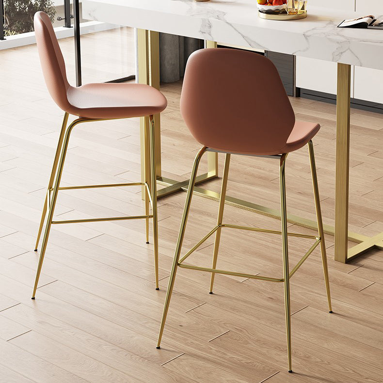 1/3 Pieces Bar Stool and Table Set, Glam Fixed Table and Rectangular