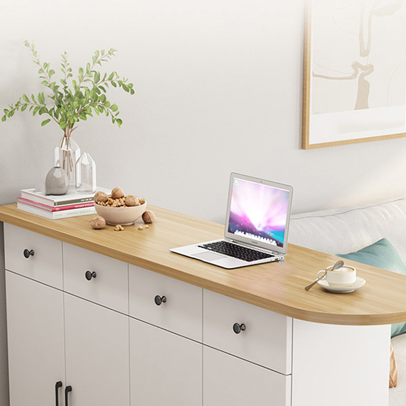 Contemporary Style Wood Specialty Bar Stool Table for Dining Room