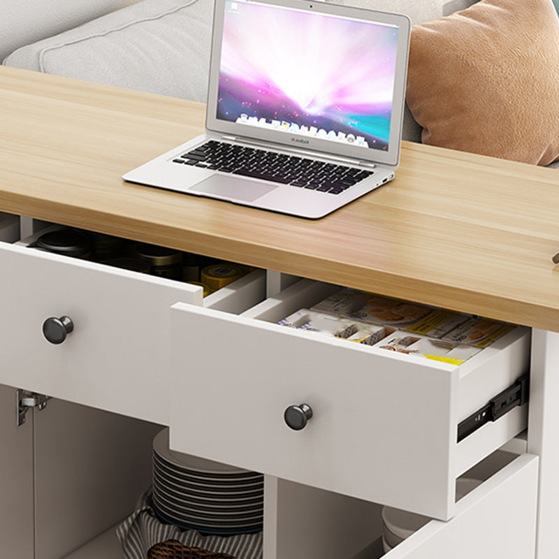 Contemporary Style Wood Specialty Bar Stool Table for Dining Room