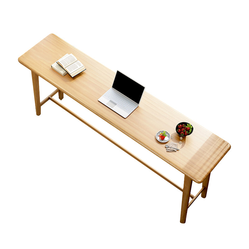 Contemporary Indoor Bar Dining Table Rectangle Wood Counter Table