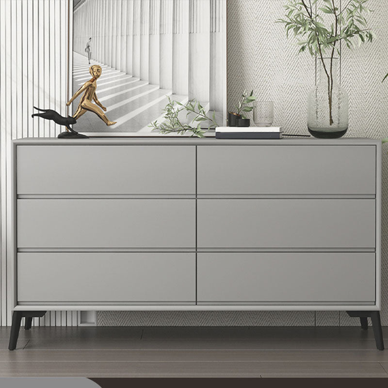 Modernism Horizontal Dresser Wood Storage Lingerie Chest for Home