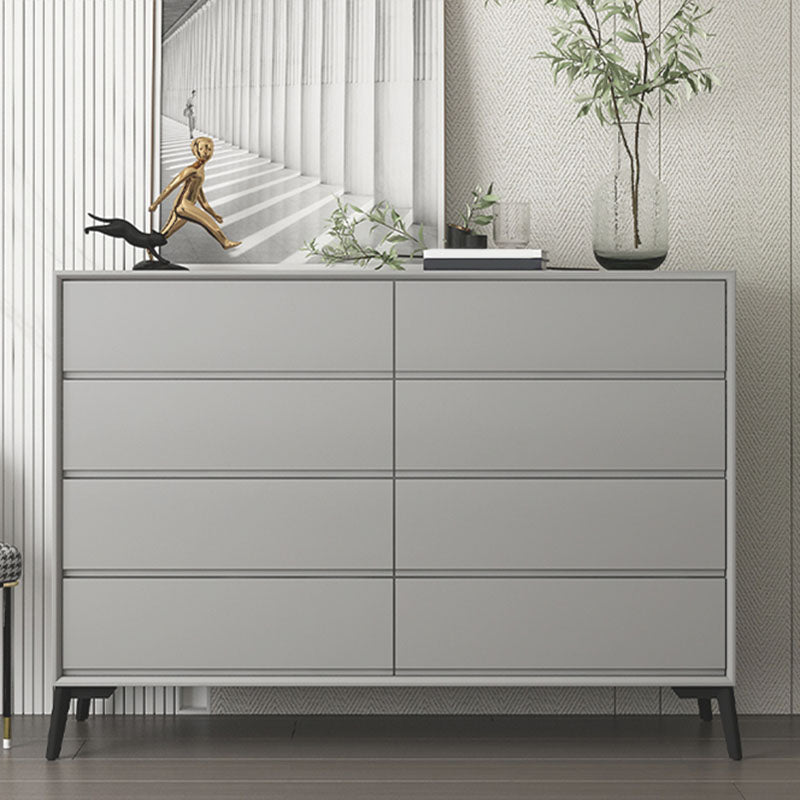 Modernism Horizontal Dresser Wood Storage Lingerie Chest for Home