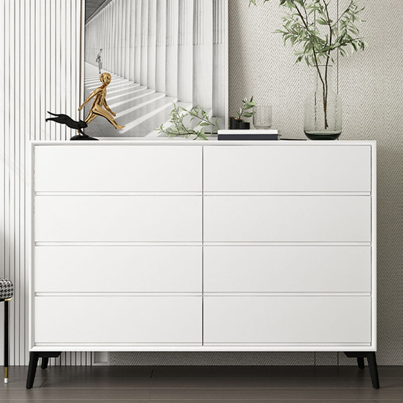 Modernism Horizontal Dresser Wood Storage Lingerie Chest for Home